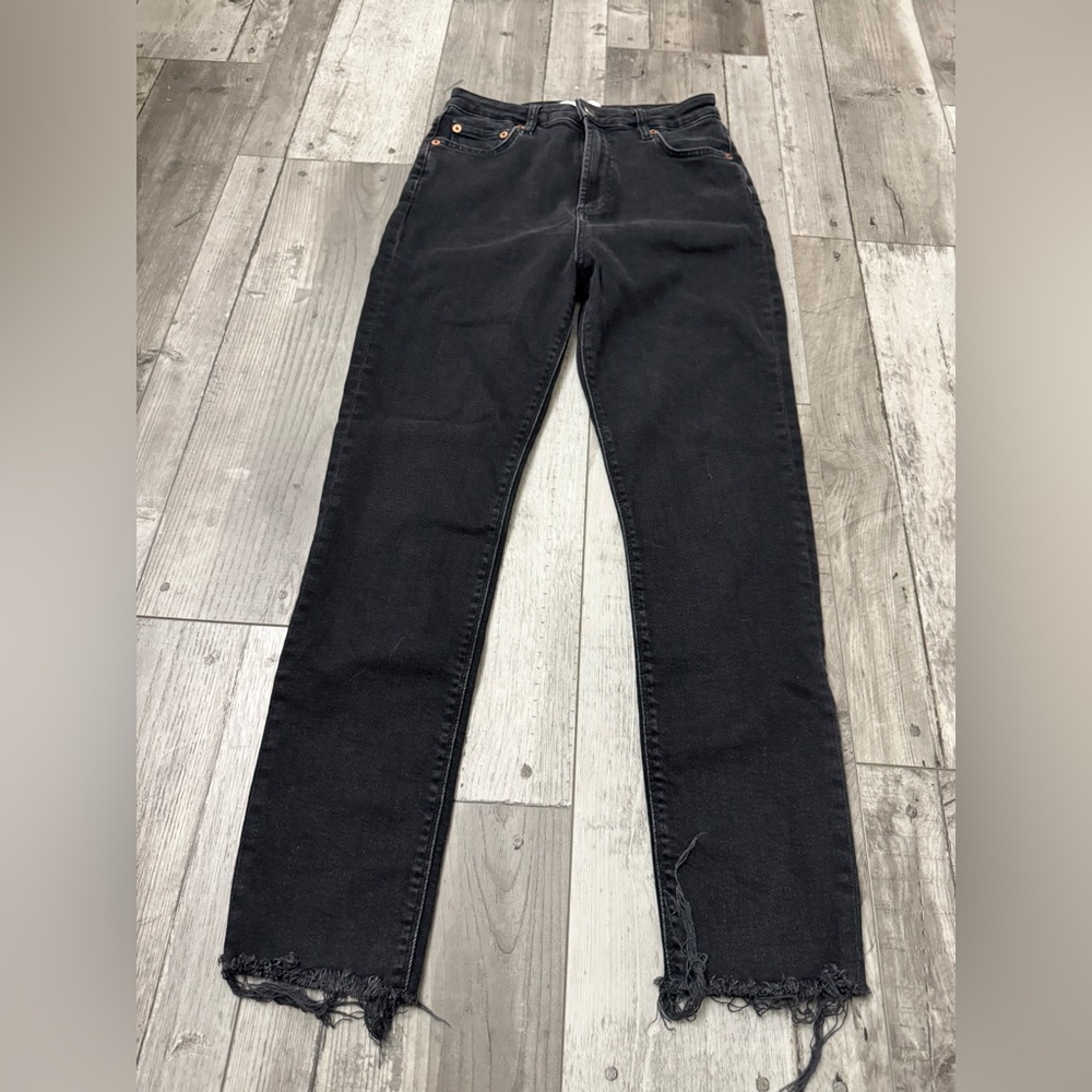 Zara Black High Rise Women Jeans